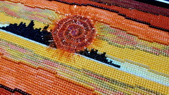 Little Current - Sunset in Orange